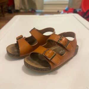 Cat & Jack brown leather sandal
